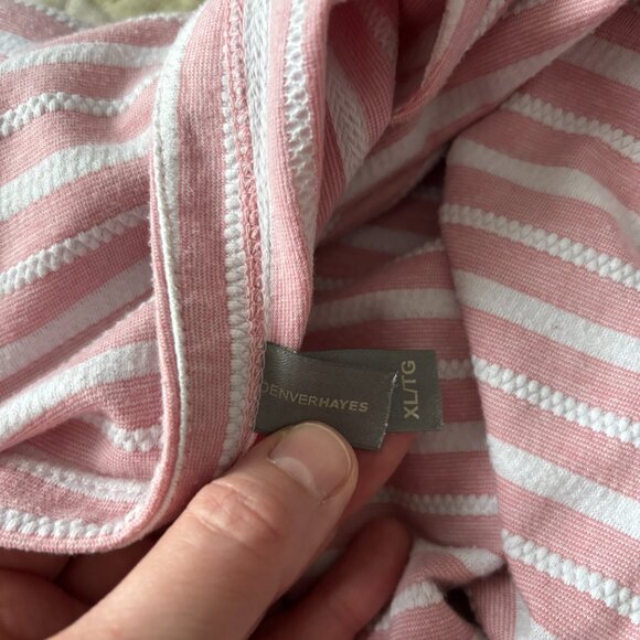 Denver Hayes Striped ¾ Sleeve Top - Picture 7 of 8